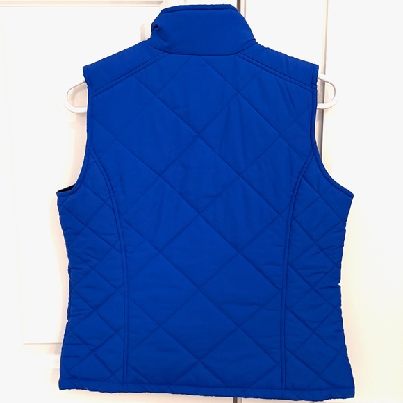 Lauren Royal Blue with Black Lining Quilted Vest - Size PM - Perfect Condition - Picture 2 of 2